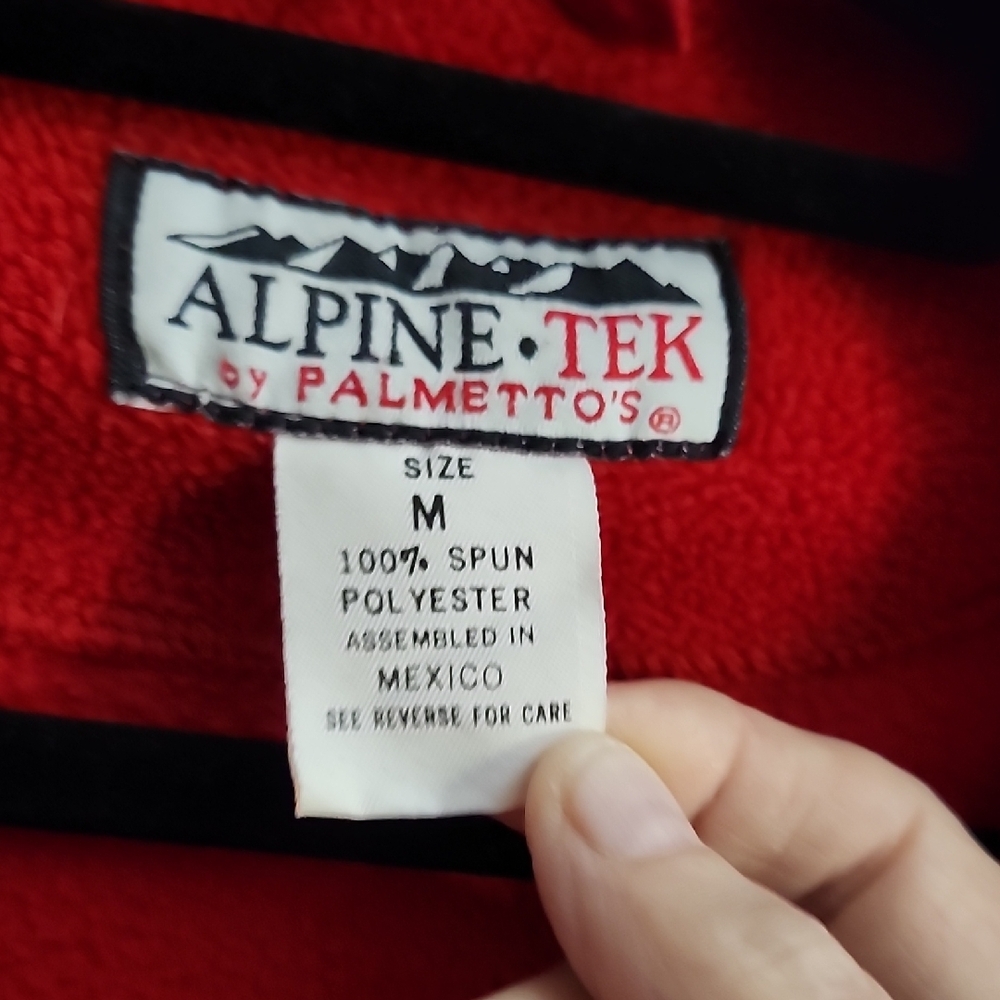 Red Fleece Jacket - Picture 2 of 7
